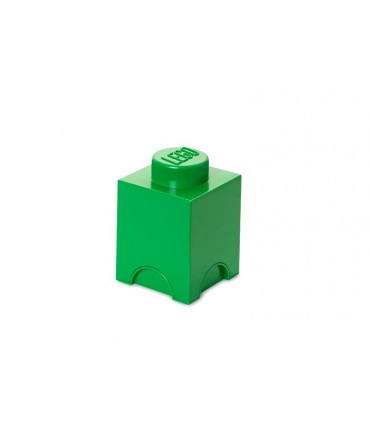 Cutie Depozitare LEGO 1x1, Verde Inchis