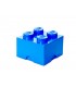 Cutie Depozitare LEGO 2x2, Albastru Inchis