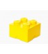 Cutie Depozitare LEGO 2x2, Galben