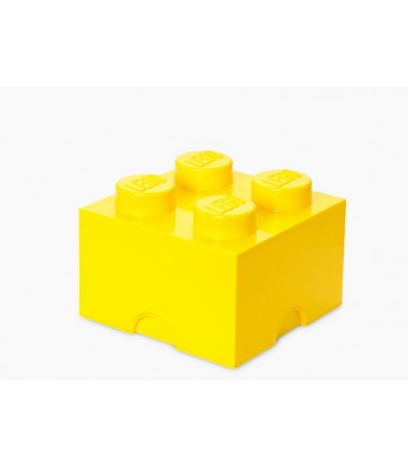 Cutie Depozitare LEGO 2x2, Galben