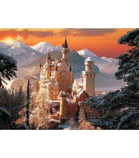 Puzzle Castelul Neuschwanstein, 3000 Piese