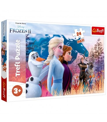 Puzzle Frozen2 Calatoria Magica, 24 Piese Maxi