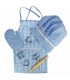 Set sortulet si accesorii - Albastru