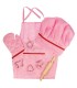 Set sortulet si accesorii roz