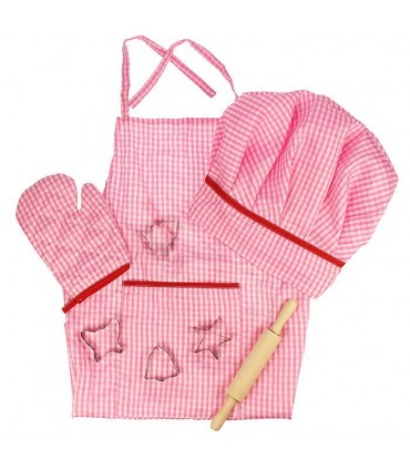 Set sortulet si accesorii roz