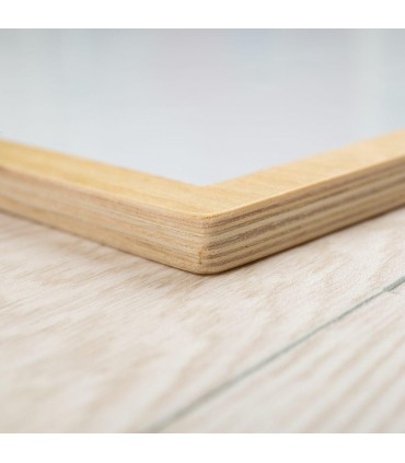 Tabla magnetica cu rama din lemn