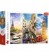 Puzzle Calatorie In Europa, 4000 Piese