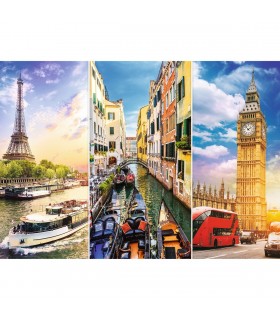 Puzzle Calatorie In Europa, 4000 Piese