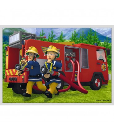 Puzzle Echipa Pompierului Sam, 10-In-1, 20/35/48 Piese