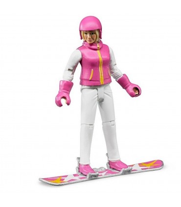 Femeie Cu Snowboard