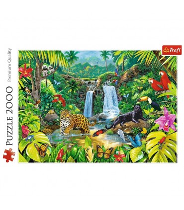 Puzzle Padurea Tropicala, 2000 Piese