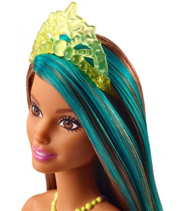 Barbie Papusa Printesa Dreamtopia Cu Coronita Galbena