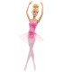 Papusa Barbie Balerina Blonda Cu Costum Roz