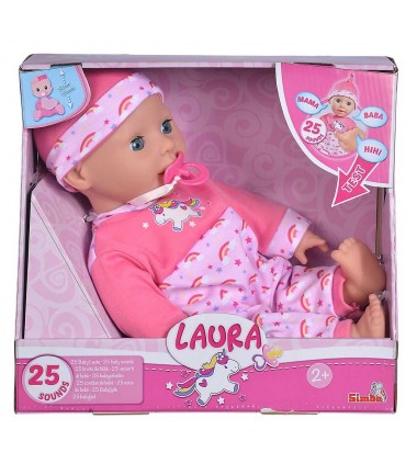 Bebelus Laura Cu Sunete, 38 cm