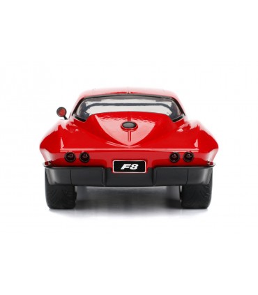 Masinuta Metalica Fast And Furious 1966 Chevy Corvette, Scara 1:24