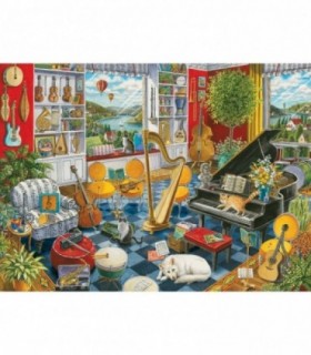 Puzzle Sala De Muzica, 500 Piese