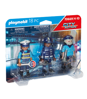 Set 3 Figurine Politisti
