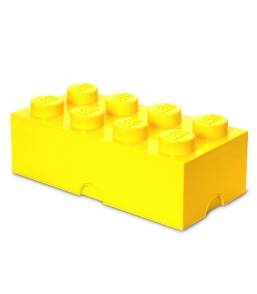 Cutie Depozitare LEGO 2X4 Galben
