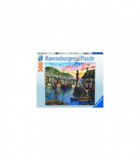 Puzzle Port La Rasarit, 500 Piese