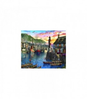 Puzzle Port La Rasarit, 500 Piese