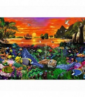 Puzzle Testoasa, 500 Piese