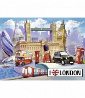 Puzzle Londra, 100 Piese