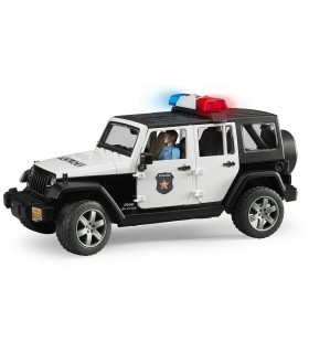 Jeep Wrangler Unlimited Rubicon Cu Ofiter De Politie Si Echipamente