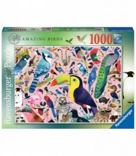 Puzzle Pasarile Lui Matt Sewell, 1000 Piese