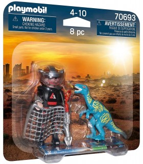 Set 2 Figurine - Dinozaur Si Cercetator
