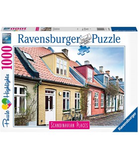Puzzle Aarhus Danemarca, 1000 Piese