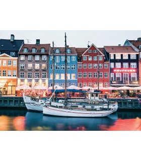 Puzzle Copenhaga Danemarca, 1000 Piese