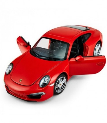 Masinuta Metalica Porsche 911 Rosu, Scara 1:24