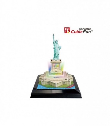 Puzzle 3D Led Statuia Libertatii, 37 Piese