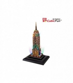 Puzzle 3D Led Empire State Building, 38 Piese