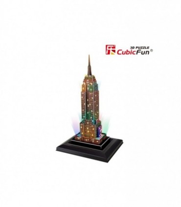 Puzzle 3D Led Empire State Building, 38 Piese