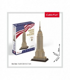 Puzzle 3D Empire State Building, 54 Piese