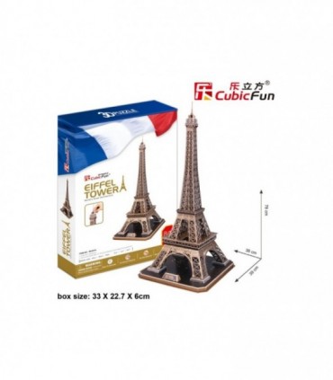 Puzzle 3D Turnul Eiffel, 82 Piese