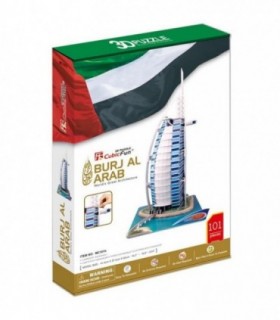 Puzzle 3D Burj Al Arab, 101 Piese