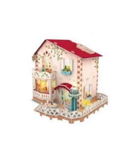 Puzzle 3D Led Casa De Vacanta, 116 Piese