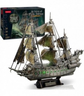 Puzzle 3D Led Flying Dutchman, 360 Piese