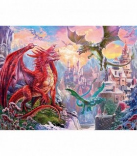Puzzle Tinutul Dragonilor, 2000 Piese