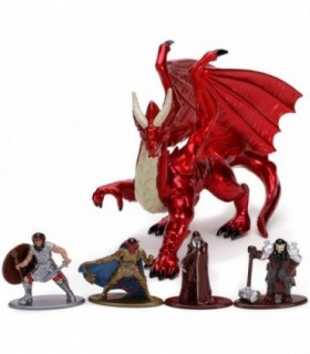 Set 5 Nano Figurine Din Metal Dungeons Dragons 4 Cm