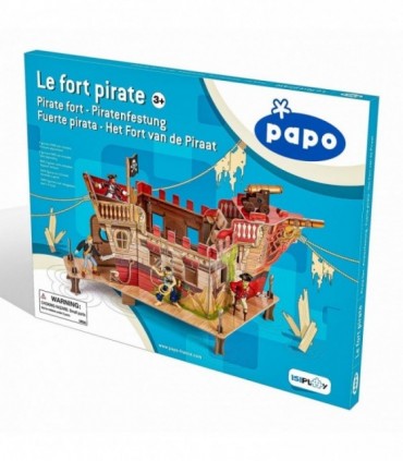 Puzzle 3D Corabie Pirati, 33 Piese