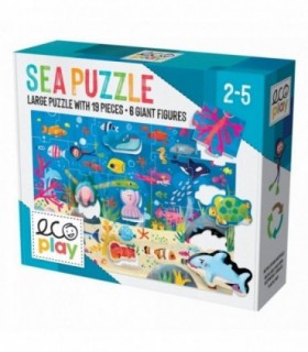 Ecoplay - Puzzle Animalute In Ocean