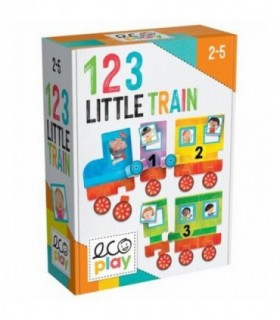 Ecoplay - Puzzle Micul Tren 123