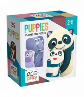 Ecoplay - Puzzle-Uri Animalute Cu Pui