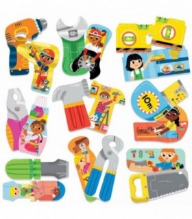 Ecoplay - Puzzle-Uri Set Unelte
