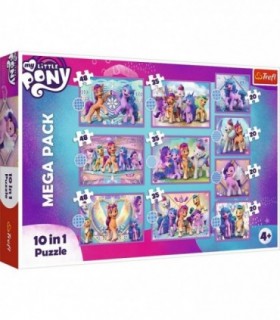 Puzzle Trefl 10in1 My Little Pony -  Poneii Stralucitori