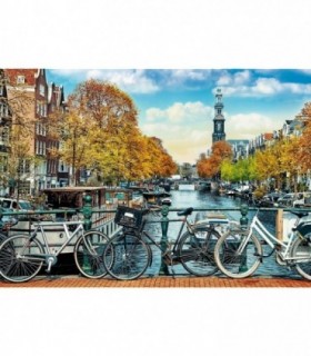 Puzzle Toamna In Amsterdam, 1000 Piese