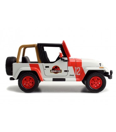 Masinuta Metalica Jurassic World 1992 Jeep Wrangler 1:24